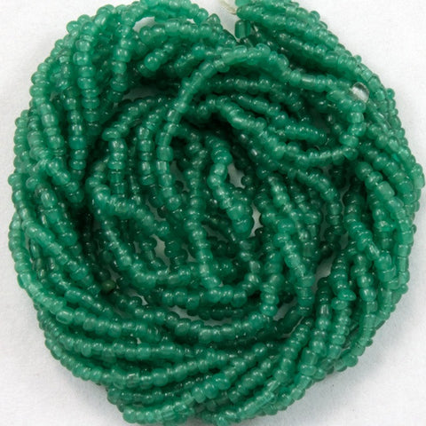 16/0 Grassy Teal Antique Seed Bead-General Bead