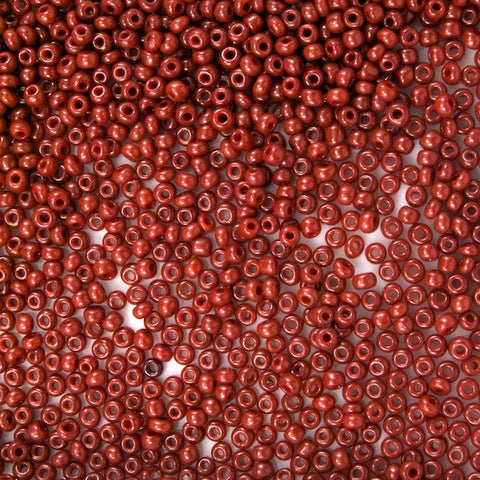 16/0 Red-Brown Antique Seed Bead-General Bead