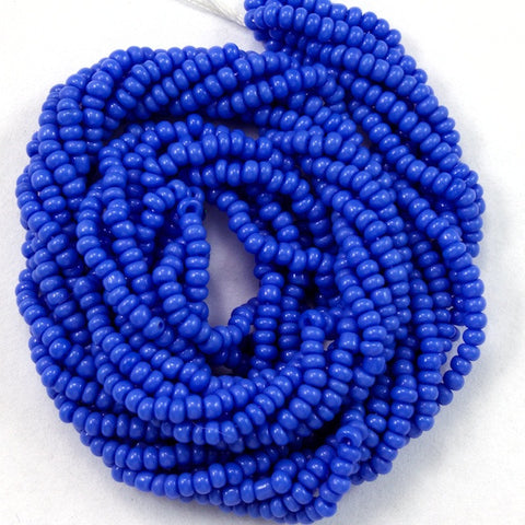 14/0 Opaque French Blue Antique Seed Bead-General Bead