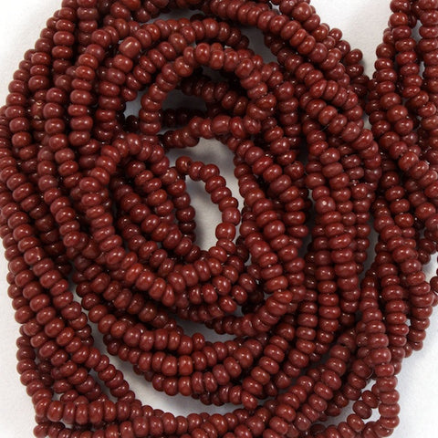 14/0 Red-Brown Antique Seed Bead-General Bead