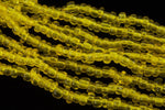 14/0 Transparent Yellow Antique Seed Bead-General Bead