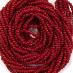 14/0 Opaque Red Antique Seed Bead-General Bead