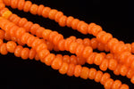 13/0 Opaque Light Orange Vintage Seed Bead #XRB153-General Bead