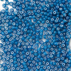 6/0 White Heart Turquoise Seed Bead (20 Gm, 1/2 Kilo) #CSB310-General Bead
