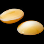 Vintage 13mm x 18mm Opal Yellow Oval Cabochon #XS105-A