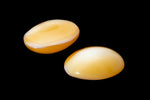 Vintage 13mm x 18mm Opal Yellow Oval Cabochon #XS105-A