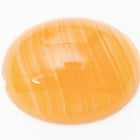 Vintage 23mm x 30mm Caramel Stripe Oval Cabochon #XS105-F