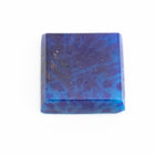 Vintage 12mm Mottled Blue Square Cabochon #XS107-C