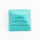 Vintage 18mm Turquoise Pyramid Cabochon #XS107-E