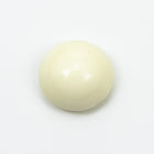 Vintage 15mm Cream Round Cabochon #XS108-H