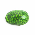 Vintage 8mm x 12mm Green Textured Oval Cabochon #XS108-I-1