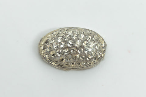 Vintage 8mm x 12mm Crystal Textured Oval Cabochon #XS108-I-2