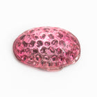 Vintage 8mm x 12mm Rose Textured Oval Cabochon #XS108-I-3