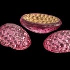 Vintage 8mm x 12mm Rose Textured Oval Cabochon #XS108-I-3