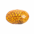 Vintage 8mm x 12mm Topaz Textured Oval Cabochon #XS108-I-4