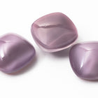 Vintage 14mm Lavender Rounded Square Cabochon #XS11-G
