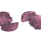 Vintage 12mm Amethyst Right Facing Lady's Profile #XS115-B-2