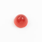 Vintage 5mm Carnelian High Dome Round Cabochon (2 Pcs) #XS119-E