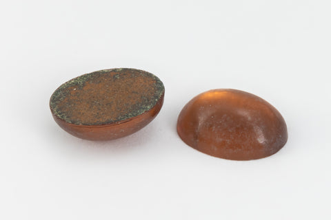 Vintage 6mm x 8mm Topaz Oval Cabochon (2 Pcs) #XS119-H