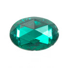 Vintage 10mm x 14mm Blue Zircon Faceted Oval Fancy Stone #XS119-I