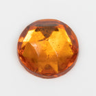 Vintage 13mm Topaz Faceted Round Fancy Stone #XS120-C