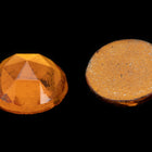 Vintage 13mm Topaz Faceted Round Fancy Stone #XS120-C