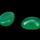 Vintage 6mm x 8mm Jade Green Oval Cabochon #XS121-E