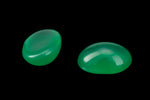 Vintage 6mm x 8mm Jade Green Oval Cabochon #XS121-E