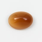 Vintage 6mm x 8mm Light Brown Oval Cabochon #XS121-H