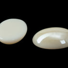 Vintage 10mm x 14mm Luster White Oval Cabochon #XS122-B