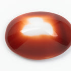 Vintage 18mm x 25mm Carnelian/White Marble Peaked Oval Cabochon #XS123-G