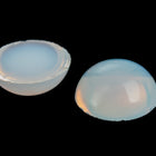 Vintage 13mm Opal White Round Cabochon #XS124-C