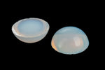 Vintage 13mm Opal White Round Cabochon #XS124-C