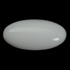 Vintage 9mm x 18mm White Long Oval Cabochon #XS125-B