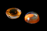 Vintage 11mm Mexican Fire Opal Round Cabochon #XS130-B