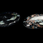 Vintage 13mm x 18mm Gray/Black Oval Cabochon #XS132-C