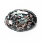 Vintage 13mm x 18mm Gray/Black Oval Cabochon #XS132-C
