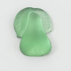 Vintage 11.5mm Matte Peridot Pear Cabochon #XS17-C