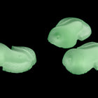 Vintage 11.5mm Matte Peridot Pear Cabochon #XS17-C