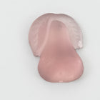 Vintage 11.5mm Matte Rose Pear Cabochon #XS17-D