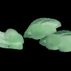 Vintage 9mm Matte Peridot Cherries Cabochon #XS17-F