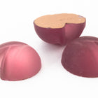 Vintage 13mm Matte Light Amethyst Cutout Cabochon #XS17-H