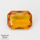 13mm x 16mm Transparent Topaz Faceted Octagon Cabochon (2 Pcs) #XS170-D-General Bead