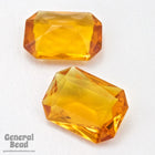 13mm x 16mm Transparent Topaz Faceted Octagon Cabochon (2 Pcs) #XS170-D-General Bead