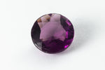 Vintage 9mm Amethyst Faceted Round Fancy Stone #XS171-C