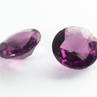 Vintage 9mm Amethyst Faceted Round Fancy Stone #XS171-C