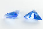 Vintage 12mm Sapphire Faceted Triangle Fancy Stone #XS171-D-Lg