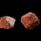 Vintage 8mm x 10mm Sparkle Copper Octagon Fancy Stone #XS172-F