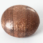 Vintage 10mm x 12mm Sparkle Copper Oval Cabochon #XS172-G