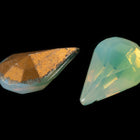 Vintage 8mm x 13mm Opal Mint Teardrop Fancy Stone #XS173-B
